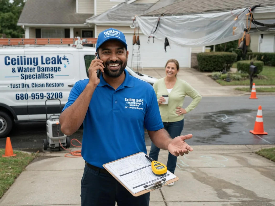Ceiling Leak Cleanup Camp Sherman, OR FAQs